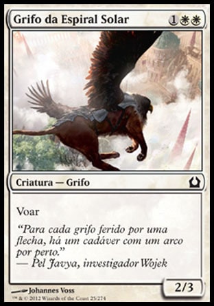 Grifo da Espiral Solar / Sunspire Griffin - Magic: The Gathering - MoxLand