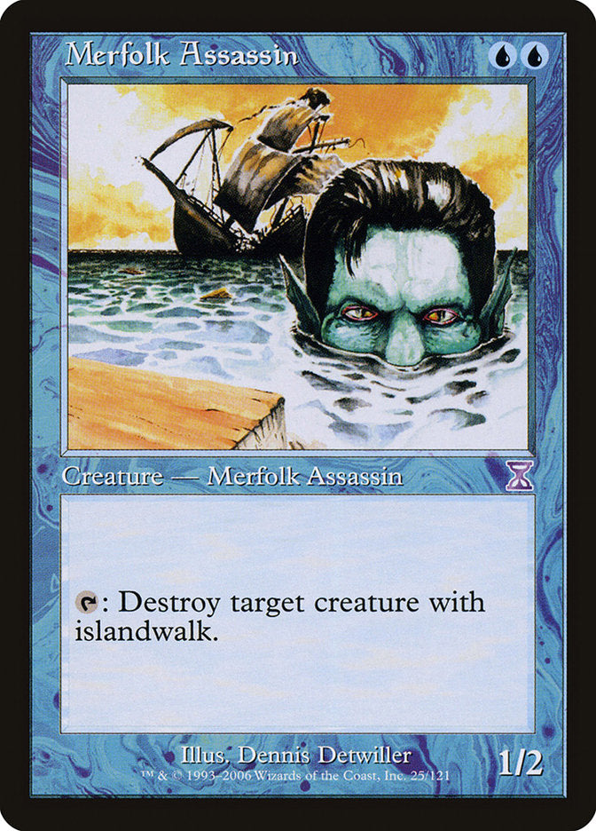 Assassino Tritão / Merfolk Assassin - Magic: The Gathering - MoxLand