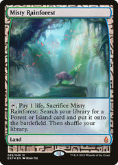 Floresta Tropical Nebulosa / Misty Rainforest - Magic: The Gathering - MoxLand