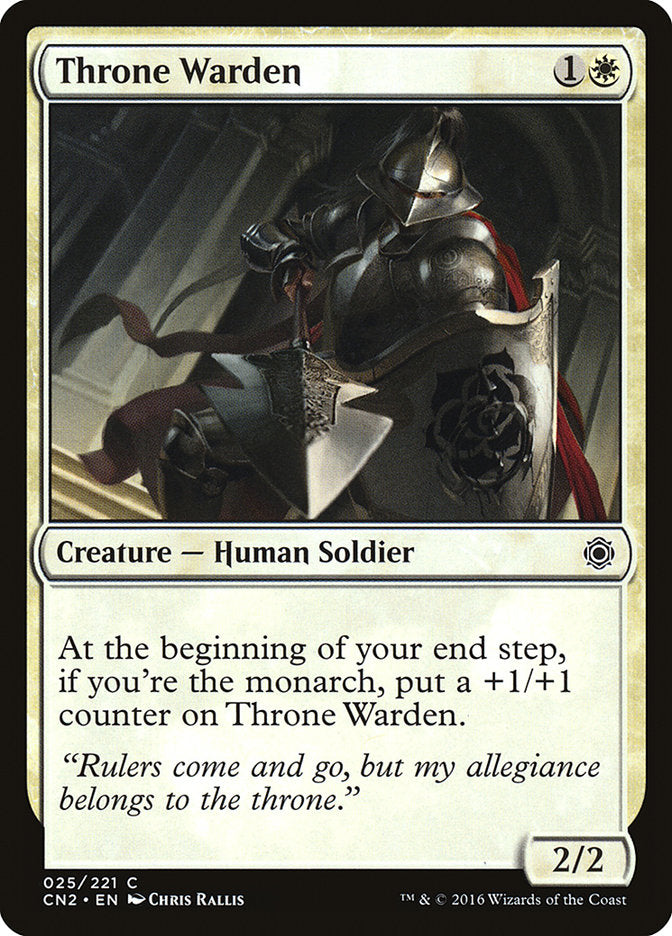 Throne Warden / Throne Warden - Magic: The Gathering - MoxLand