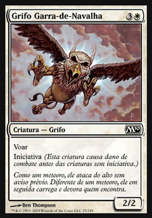 Grifo Garra-de-Navalha / Razorfoot Griffin - Magic: The Gathering - MoxLand