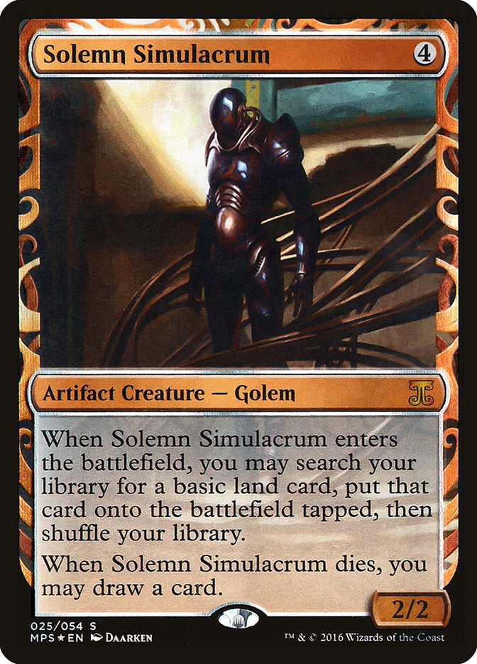 Simulacro Solene / Solemn Simulacrum - Magic: The Gathering - MoxLand