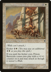 Barricada de Prisão / Prison Barricade - Magic: The Gathering - MoxLand