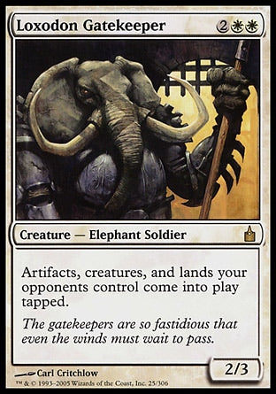 Porteiro Loxodonte / Loxodon Gatekeeper - Magic: The Gathering - MoxLand