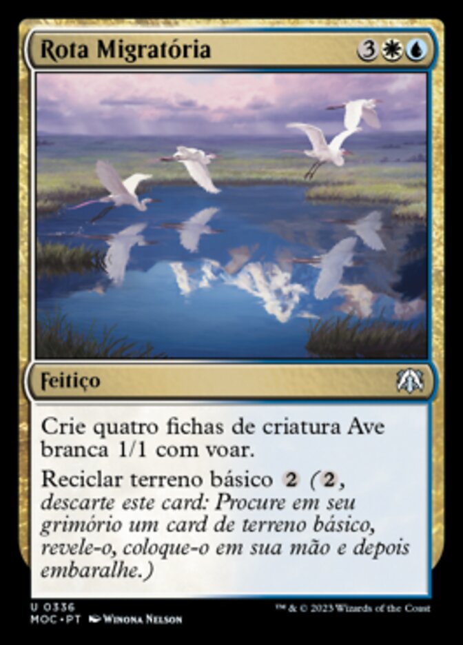 Rota Migratória / Migratory Route - Magic: The Gathering - MoxLand