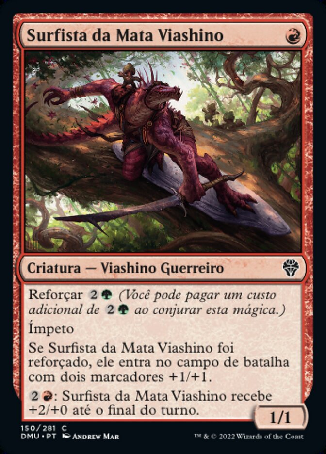 Surfista da Mata Viashino / Viashino Branchrider - Magic: The Gathering - MoxLand