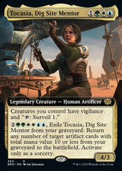 Tocasia, Mentora do Sítio de Escavação / Tocasia, Dig Site Mentor - Magic: The Gathering - MoxLand