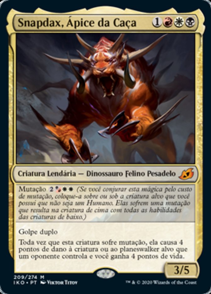 Snapdax, Ápice da Caça / Snapdax, Apex of the Hunt - Magic: The Gathering - MoxLand