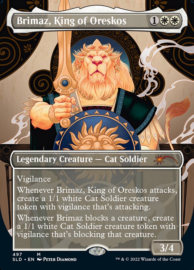 Brimaz, Rei de Oreskos / Brimaz, King of Oreskos - Magic: The Gathering - MoxLand