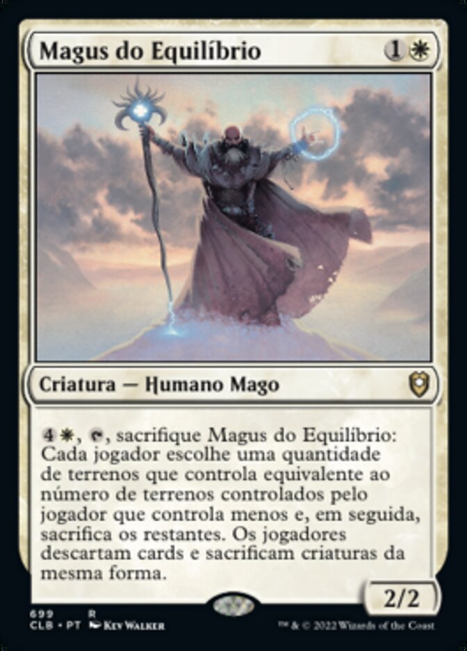 Magus do Equilíbrio / Magus of the Balance - Magic: The Gathering - MoxLand