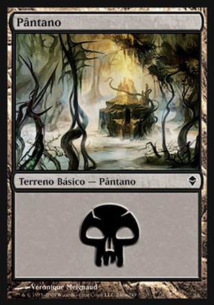 Pântano / Swamp - Magic: The Gathering - MoxLand