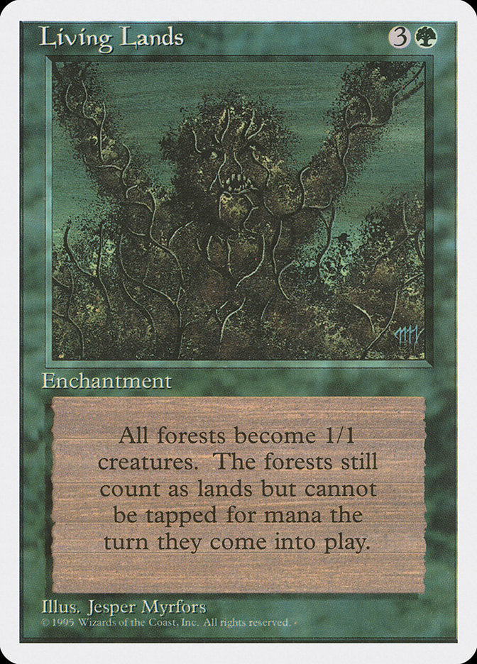 Terrenos Vivos / Living Lands - Magic: The Gathering - MoxLand