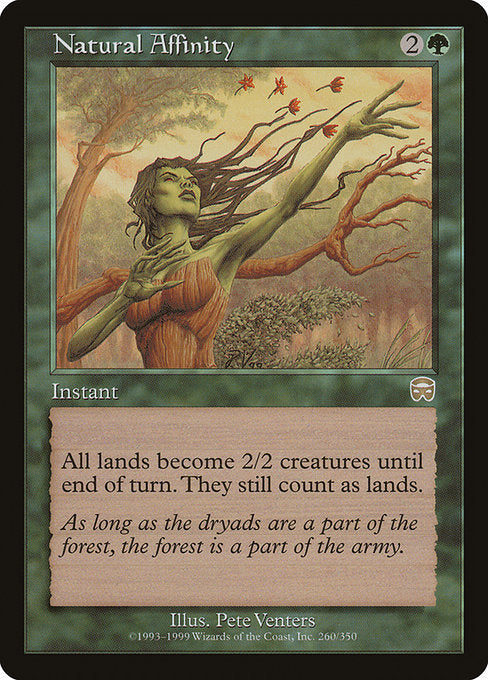 Afinidade Natural / Natural Affinity - Magic: The Gathering - MoxLand