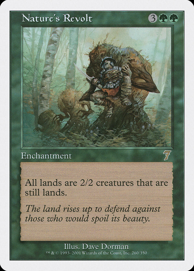 Revolta da Natureza / Nature's Revolt - Magic: The Gathering - MoxLand