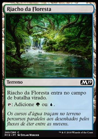 Riacho da Floresta / Woodland Stream - Magic: The Gathering - MoxLand