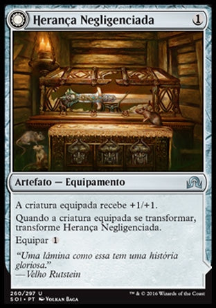 Herança Negligenciada / Neglected Heirloom - Magic: The Gathering - MoxLand