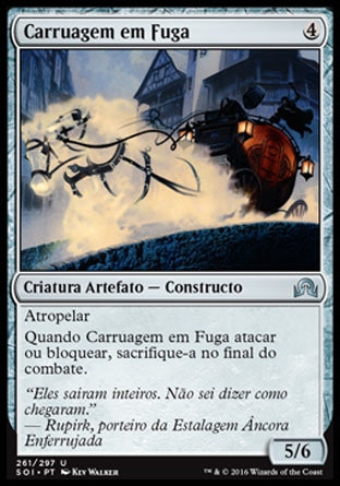 Carruagem em Fuga / Runaway Carriage - Magic: The Gathering - MoxLand