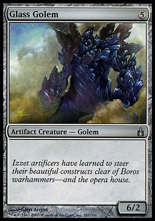 Golem de vidro / Glass Golem - Magic: The Gathering - MoxLand