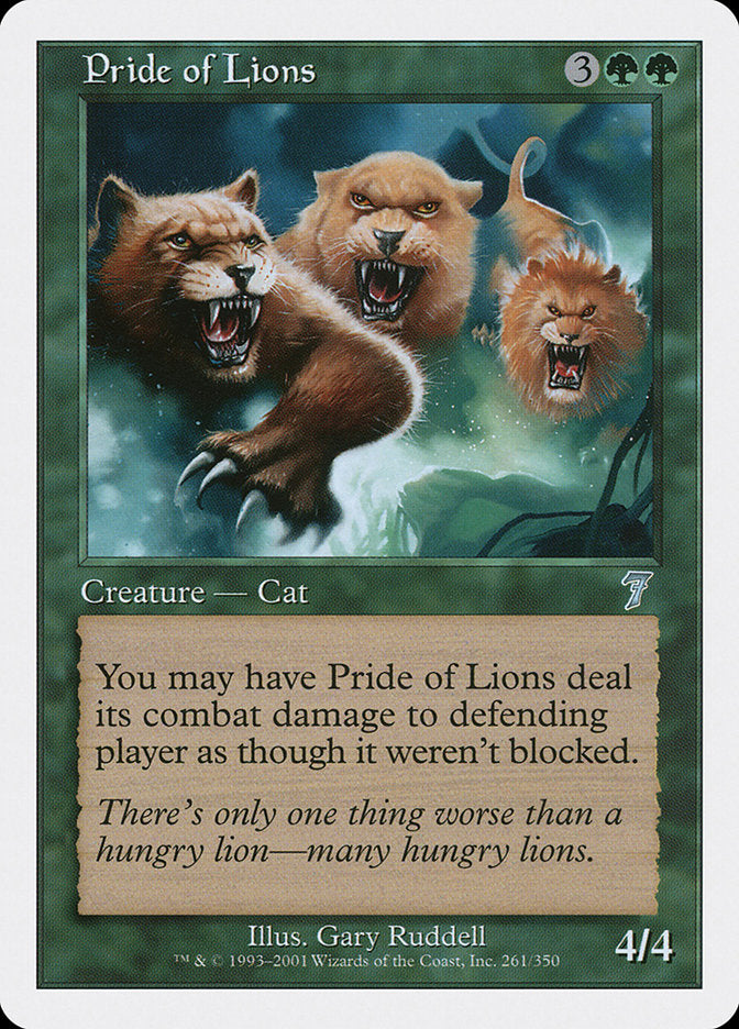 Bando de Leões / Pride of Lions - Magic: The Gathering - MoxLand