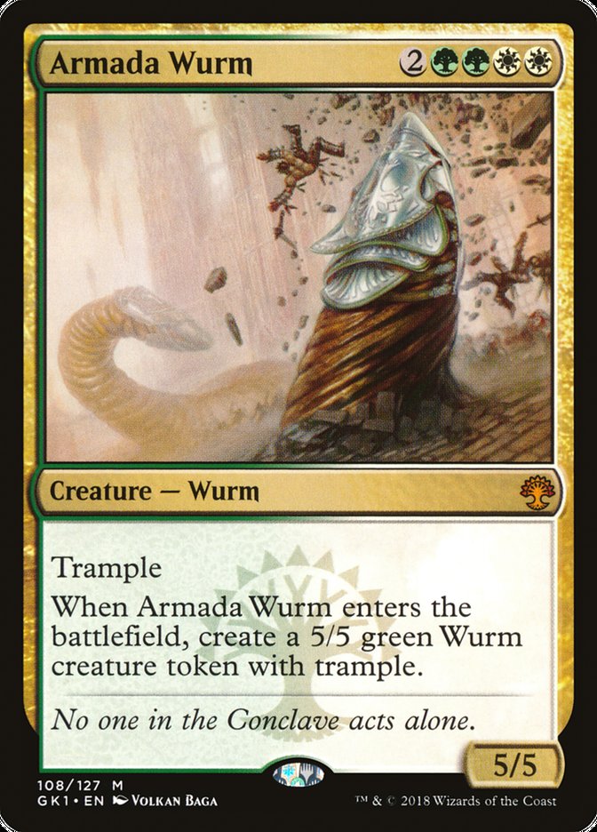 Vorme da Armada / Armada Wurm - Magic: The Gathering - MoxLand