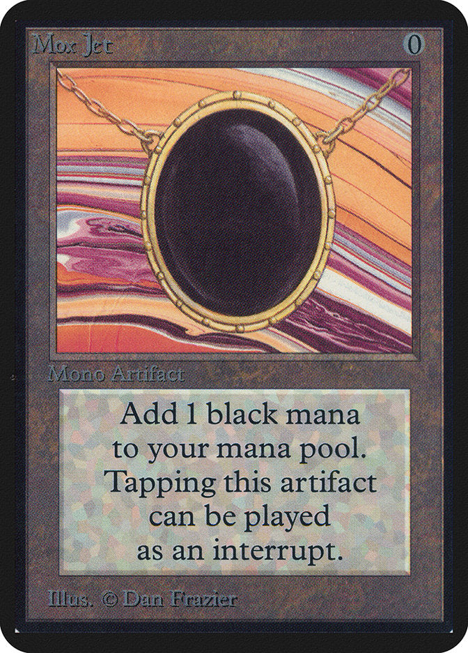 Mox de Azeviche / Mox Jet - Magic: The Gathering - MoxLand