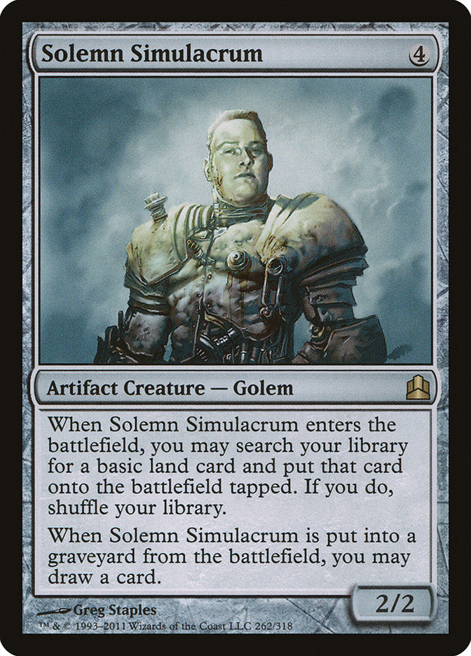 Simulacro Solene / Solemn Simulacrum - Magic: The Gathering - MoxLand