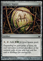 Sinete Golgari / Golgari Signet - Magic: The Gathering - MoxLand