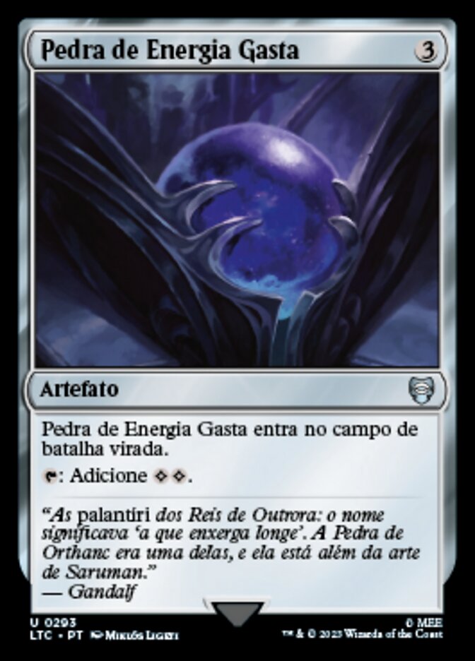 Pedra de Energia Gasta / Worn Powerstone - Magic: The Gathering - MoxLand