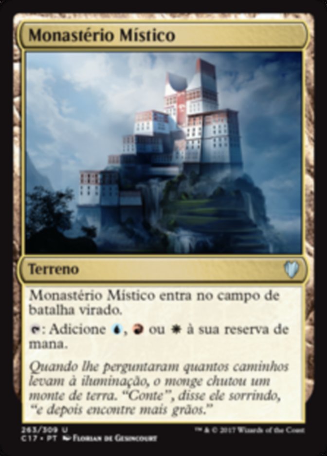 Monastério Místico / Mystic Monastery - Magic: The Gathering - MoxLand