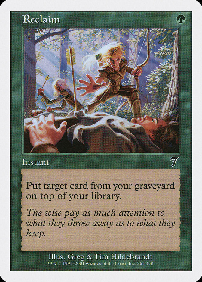 Restituir / Reclaim - Magic: The Gathering - MoxLand