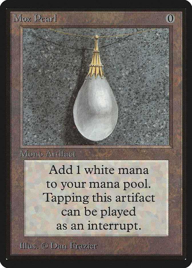 Mox de Pérola / Mox Pearl - Magic: The Gathering - MoxLand