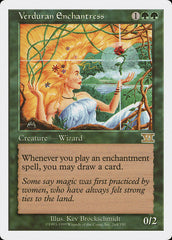 Bruxa de Verduran / Verduran Enchantress - Magic: The Gathering - MoxLand