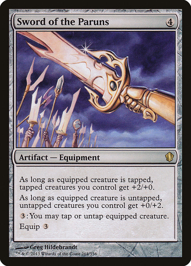 Espada dos Paruns / Sword of the Paruns - Magic: The Gathering - MoxLand