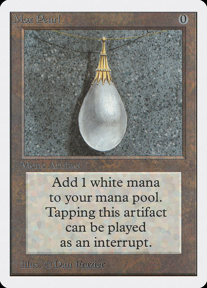 Mox de Pérola / Mox Pearl - Magic: The Gathering - MoxLand