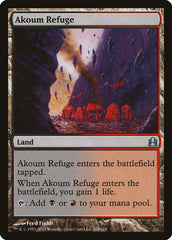 Refúgio de Akoum / Akoum Refuge - Magic: The Gathering - MoxLand