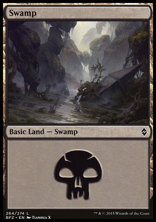 Pântano / Swamp - Magic: The Gathering - MoxLand