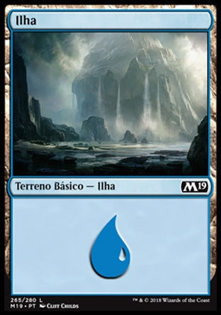 Ilha / Island - Magic: The Gathering - MoxLand