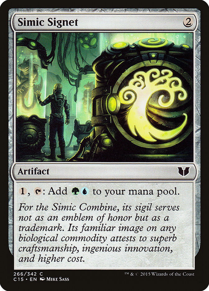 Sinete Simic / Simic Signet - Magic: The Gathering - MoxLand