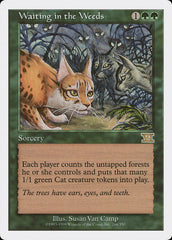 Espreita Entre Arbustos / Waiting in the Weeds - Magic: The Gathering - MoxLand