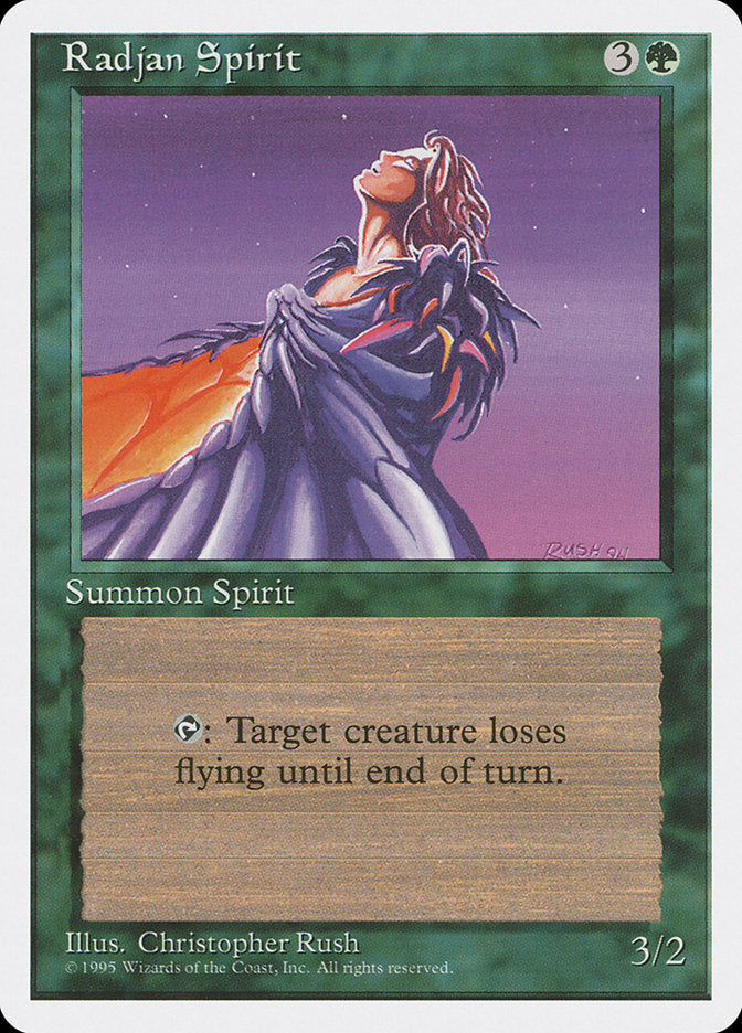 Espírito Radjan / Radjan Spirit - Magic: The Gathering - MoxLand