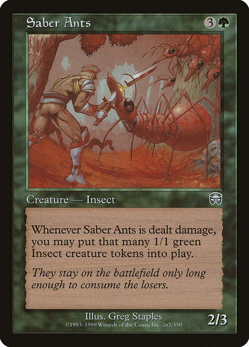 Formigas Sabre / Saber Ants - Magic: The Gathering - MoxLand