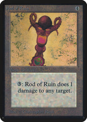 Bastão da Ruína / Rod of Ruin - Magic: The Gathering - MoxLand