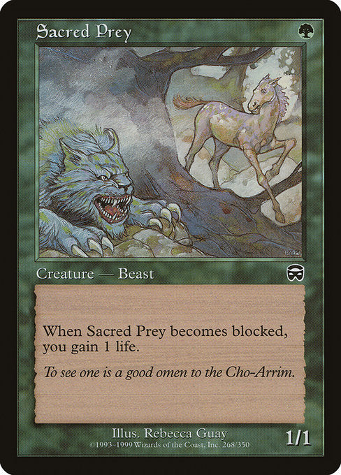 Presa Sagrada / Sacred Prey - Magic: The Gathering - MoxLand