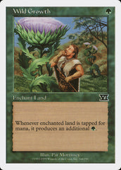 Crescimento Virente / Wild Growth - Magic: The Gathering - MoxLand