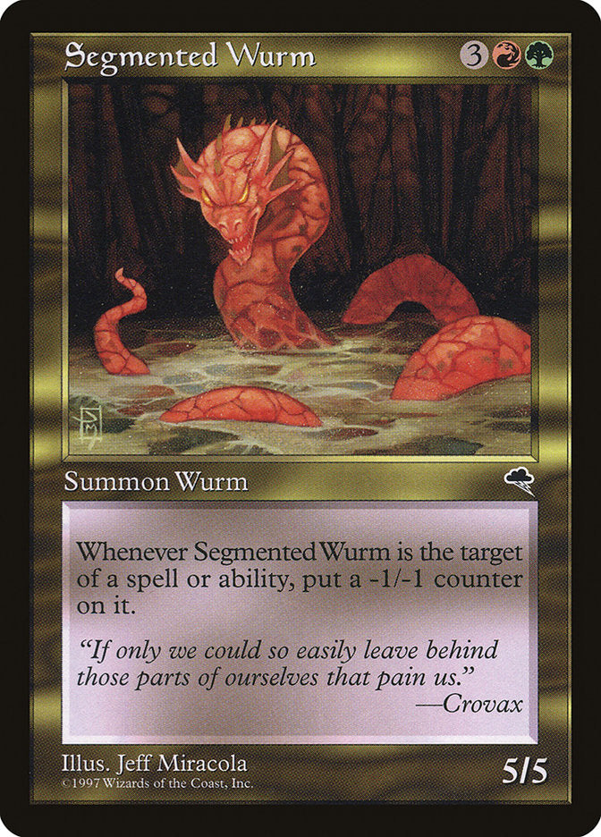 Vorme Segmentado / Segmented Wurm - Magic: The Gathering - MoxLand