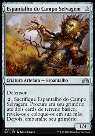 Espantalho do Campo Selvagem / Wild-Field Scarecrow - Magic: The Gathering - MoxLand