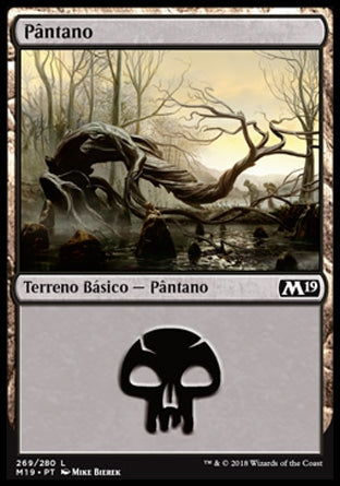 Pântano / Swamp - Magic: The Gathering - MoxLand