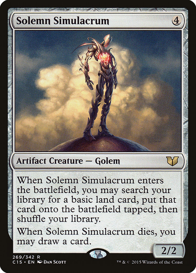 Simulacro Solene / Solemn Simulacrum - Magic: The Gathering - MoxLand