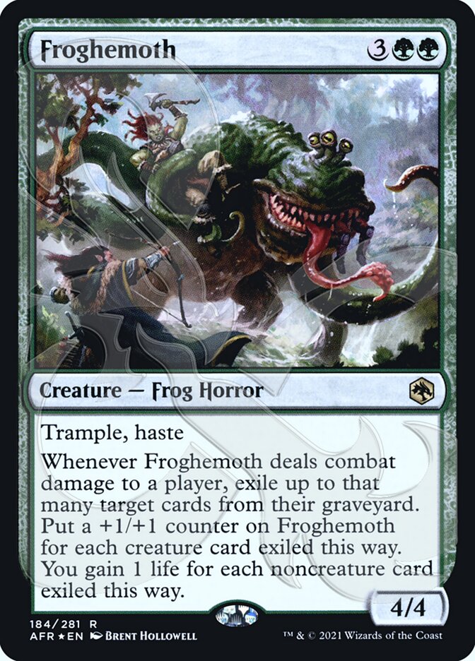 Sapomoth / Froghemoth - Magic: The Gathering - MoxLand