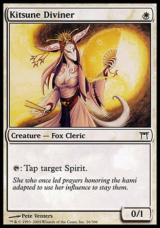 Adivinha Kitsune / Kitsune Diviner - Magic: The Gathering - MoxLand